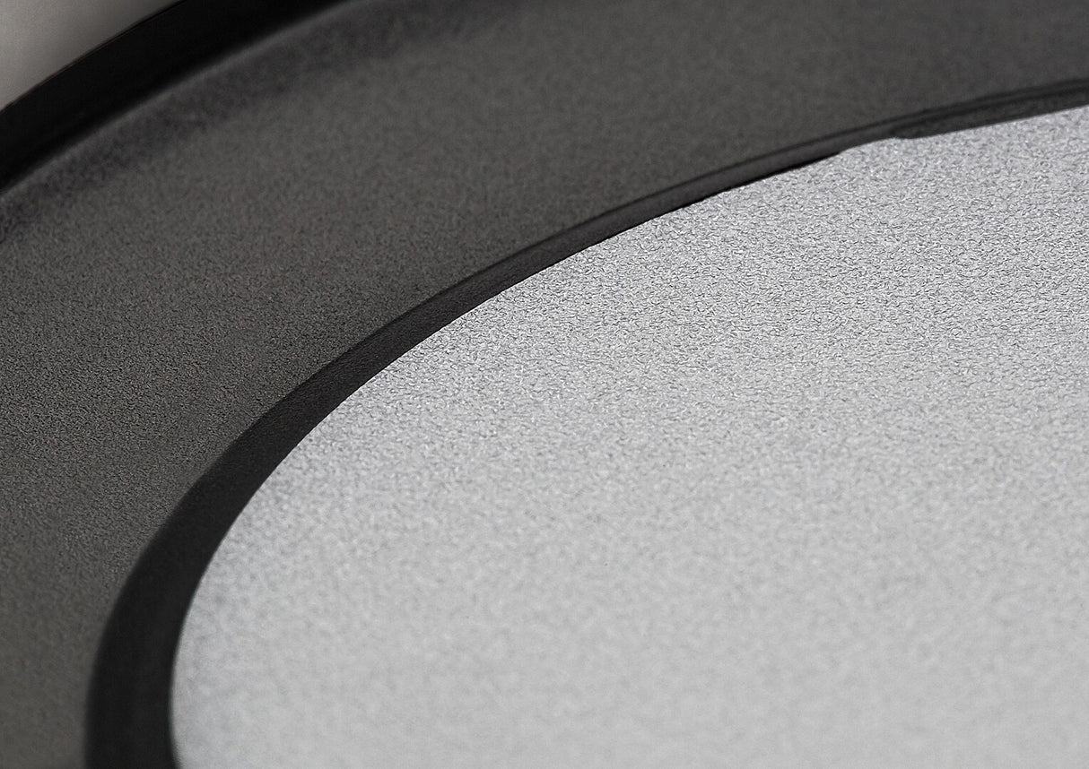 Spot LED incastrat Shaun2, negru, 6W, 450lm, 3000K, D.12cm, IP20, Rabalux, 71225