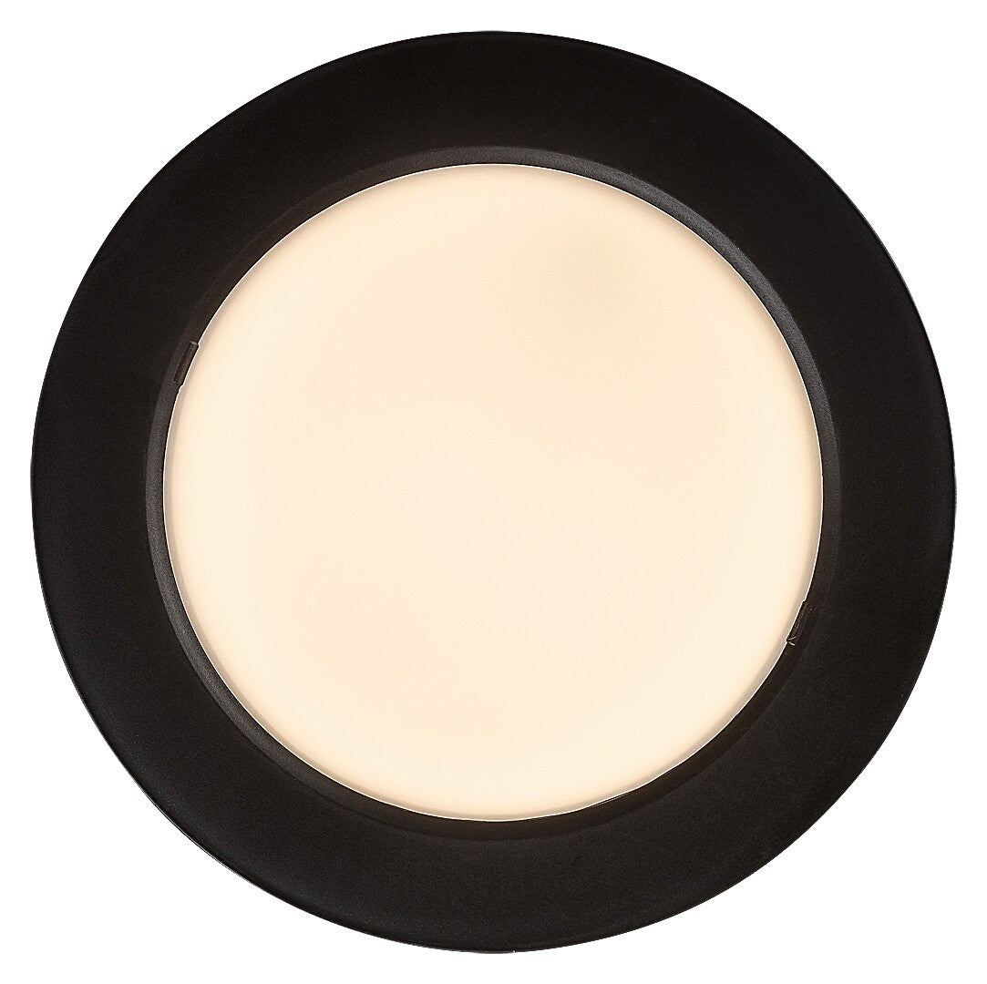 Spot LED incastrat Shaun2, negru, 12W, 800lm, 3000K, D.17cm, IP20, Rabalux, 71226