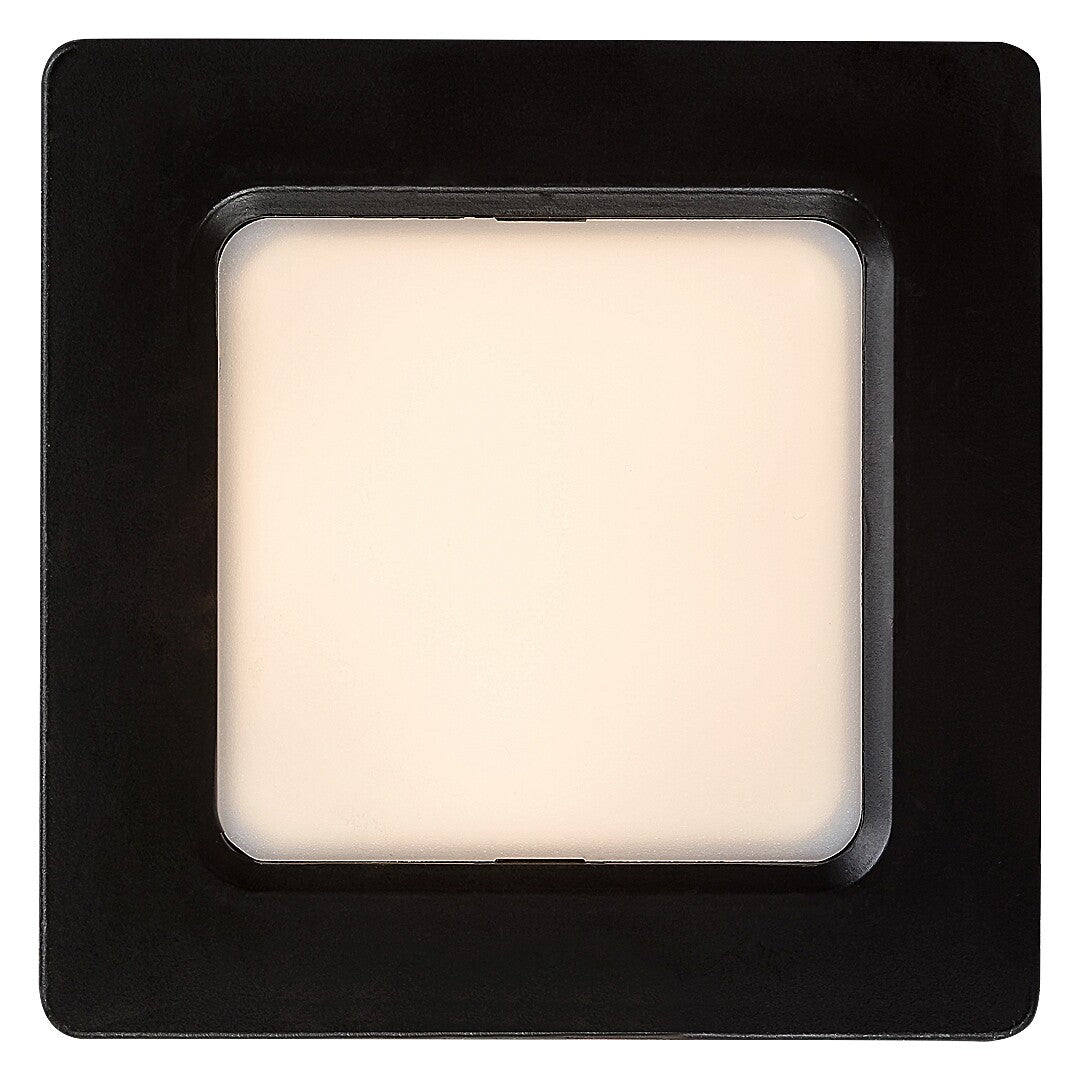 Spot LED incastrat Shaun2, negru, 3W, 200lm, 3000K, D.9cm, IP20, Rabalux, 71228