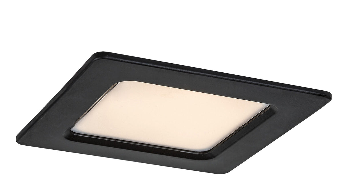 Spot LED incastrat Shaun2, negru, 3W, 200lm, 3000K, D.9cm, IP20, Rabalux, 71228