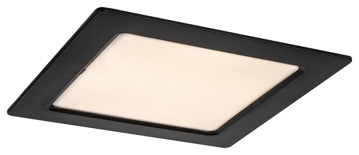 Spot LED incastrat Shaun2, negru, 12W, 800lm, 3000K, D.17cm, IP20, Rabalux, 71230