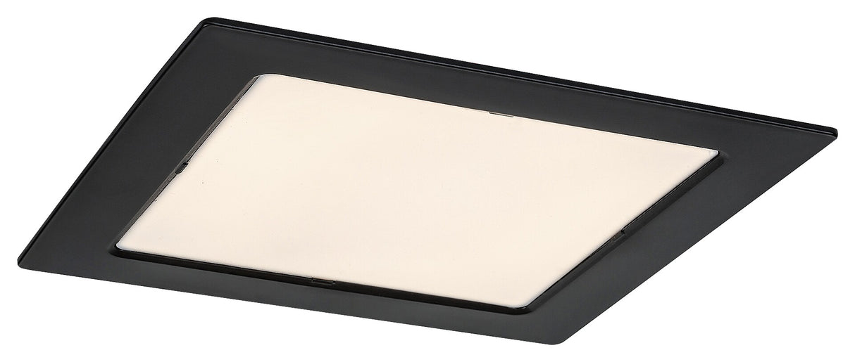 Spot LED incastrat Shaun2, negru, 18W, 1200lm, 3000K, D.22cm, IP20, Rabalux, 71231