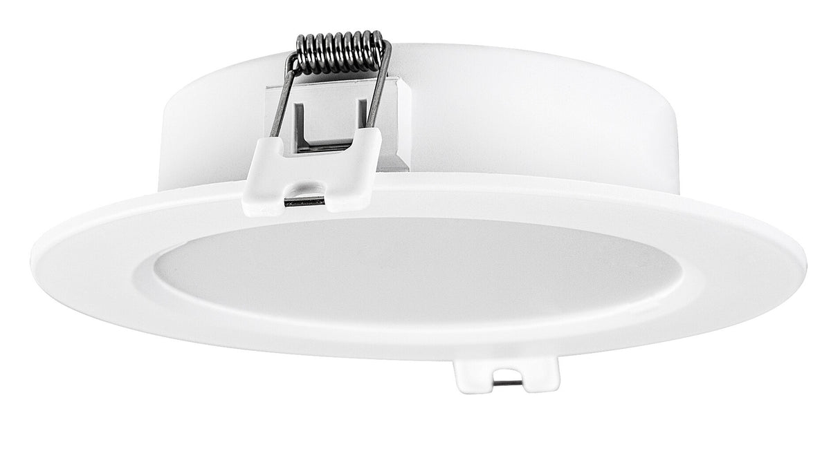 Spot LED incastrat Shaun2, alb, 6W, 430lm, 4000K, D.12cm, IP20, Rabalux, 71233