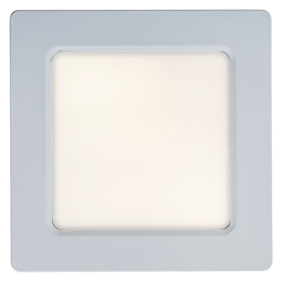 Spot LED incastrat Shaun2, alb, 6W, 430lm, 4000K, D.12cm, IP20, Rabalux, 71237