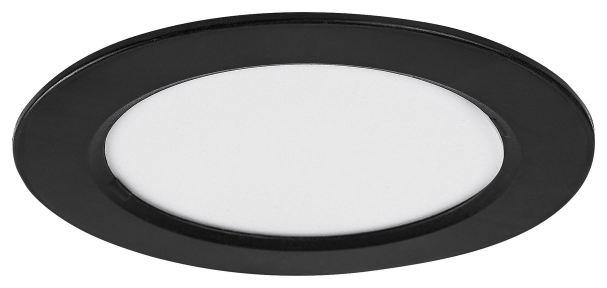 Spot LED incastrat Shaun2, negru, 6W, 420lm, 4000K, D.12cm, IP20, Rabalux, 71241