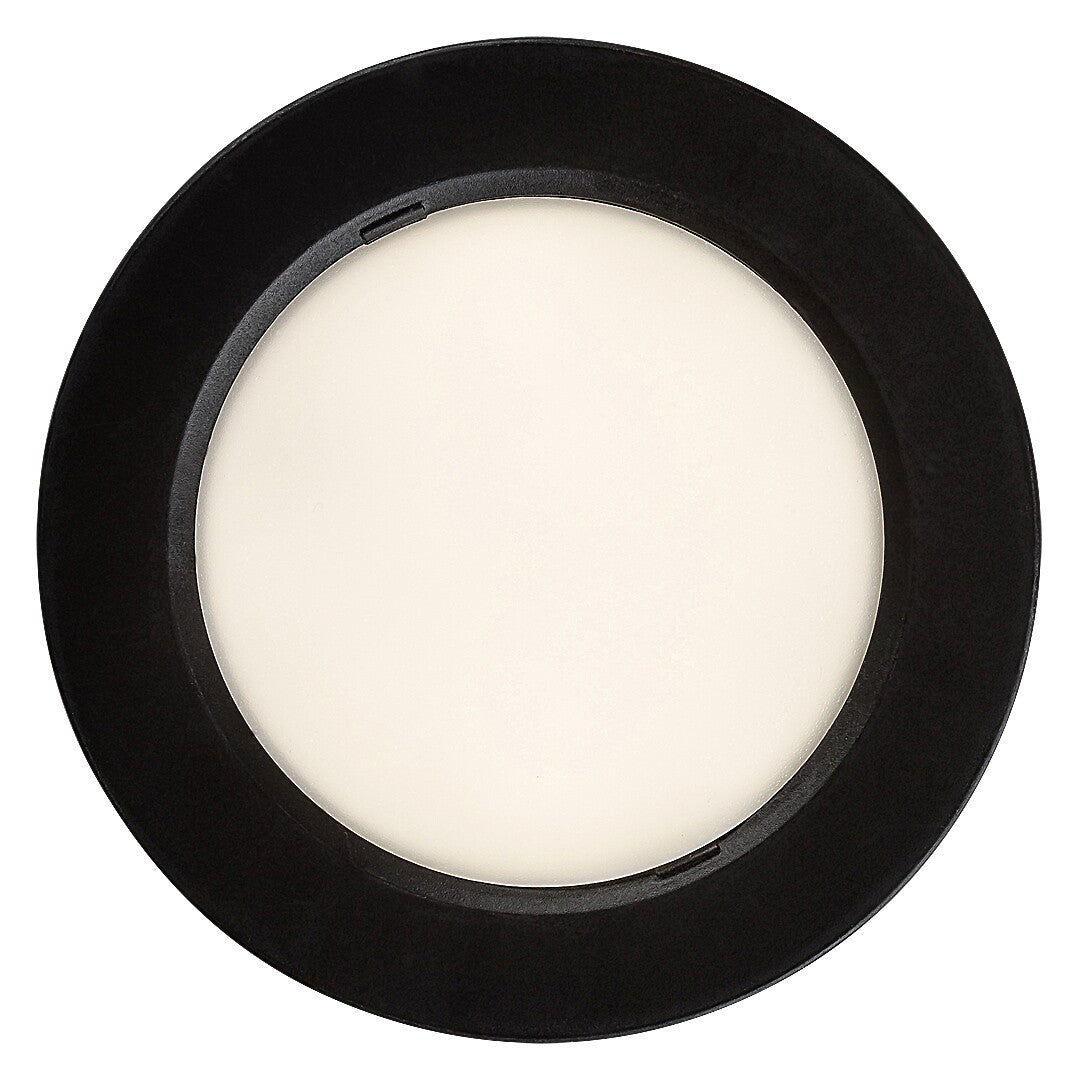 Spot LED incastrat Shaun2, negru, 6W, 420lm, 4000K, D.12cm, IP20, Rabalux, 71241