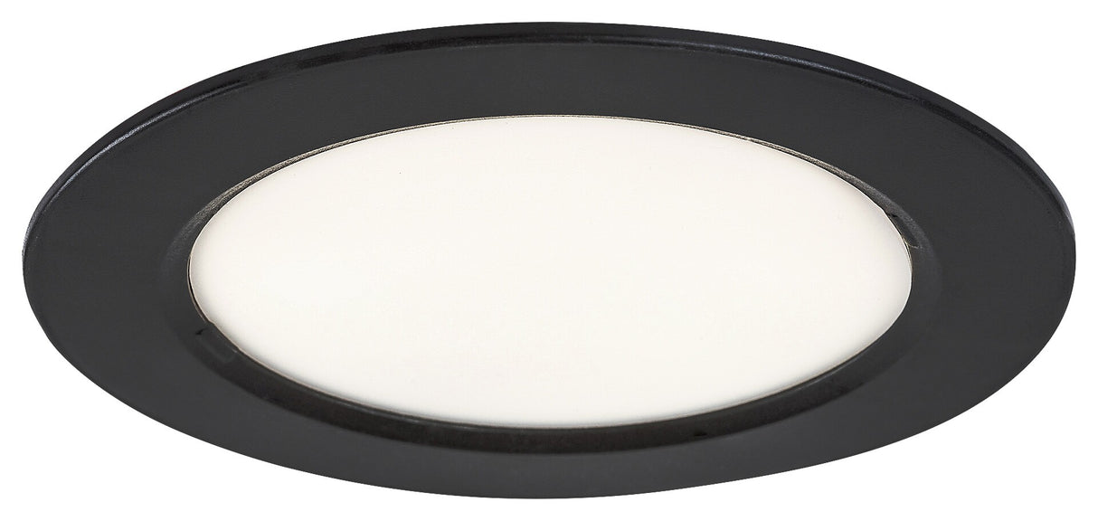 Spot LED incastrat Shaun2, negru, 6W, 420lm, 4000K, D.12cm, IP20, Rabalux, 71241