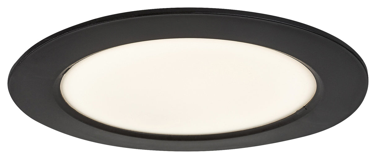 Spot LED incastrat Shaun2, negru, 12W, 810lm, 4000K, D.17cm, IP20, Rabalux, 71242