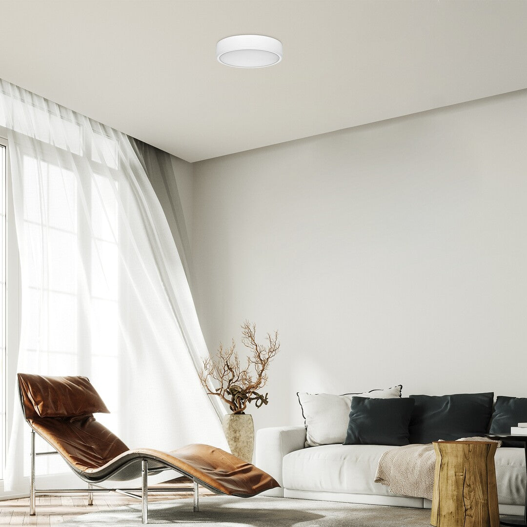 Plafoniera LED Lauri, alb, 22W, 2300lm, 3000K/4000K/6000K, IP20, Rabalux, 71244