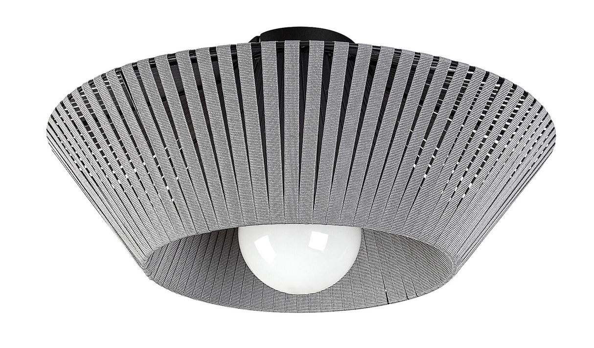 Plafoniera Revan, negru/gri, 1xE27, IP20, Rabalux, 71248