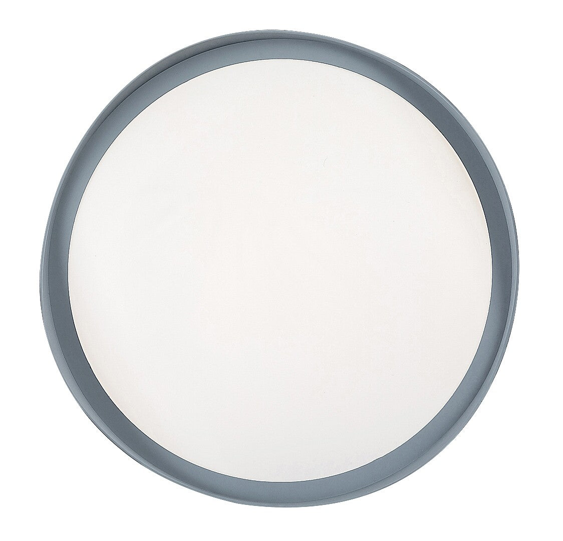 Plafoniera LED Israh, gri, 24W, 1250lm, 4000K, D.38cm, IP20, Rabalux, 71250