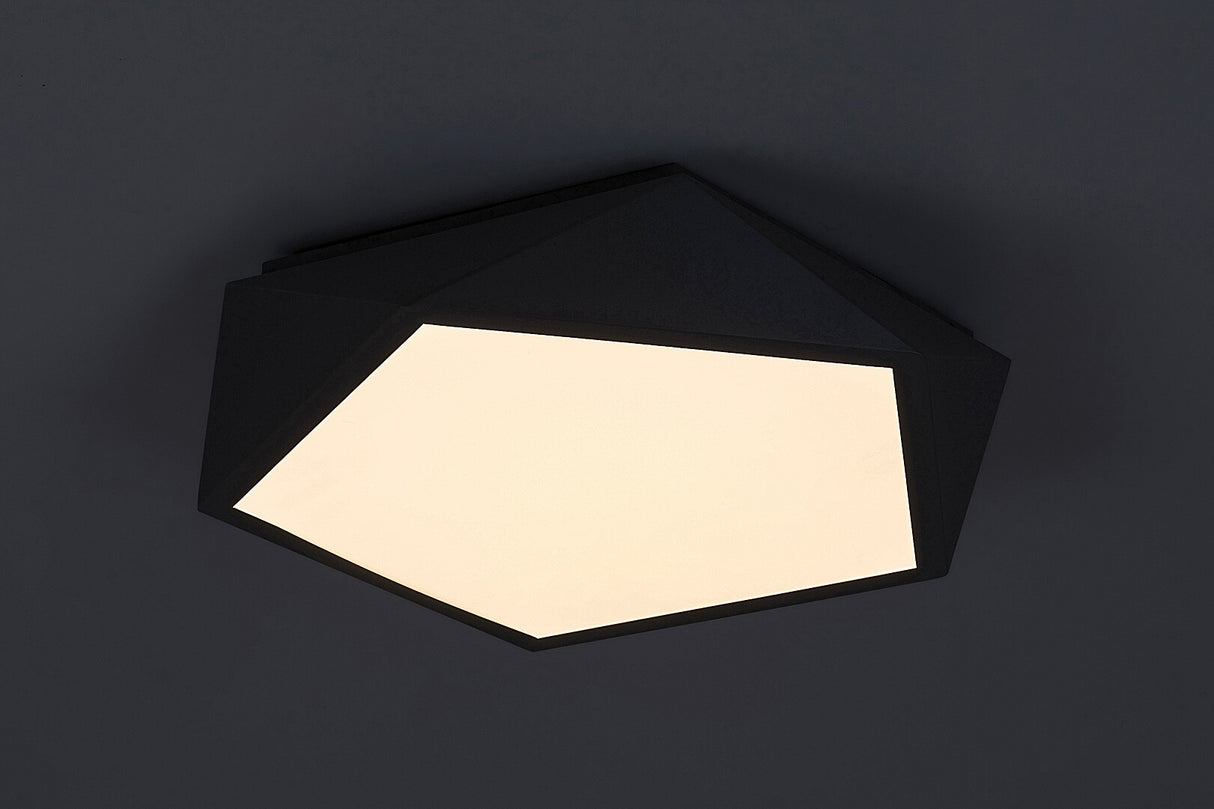 Plafoniera LED Raffa, gri, 30W, 1000lm, 3000K, IP20, Rabalux, 71251