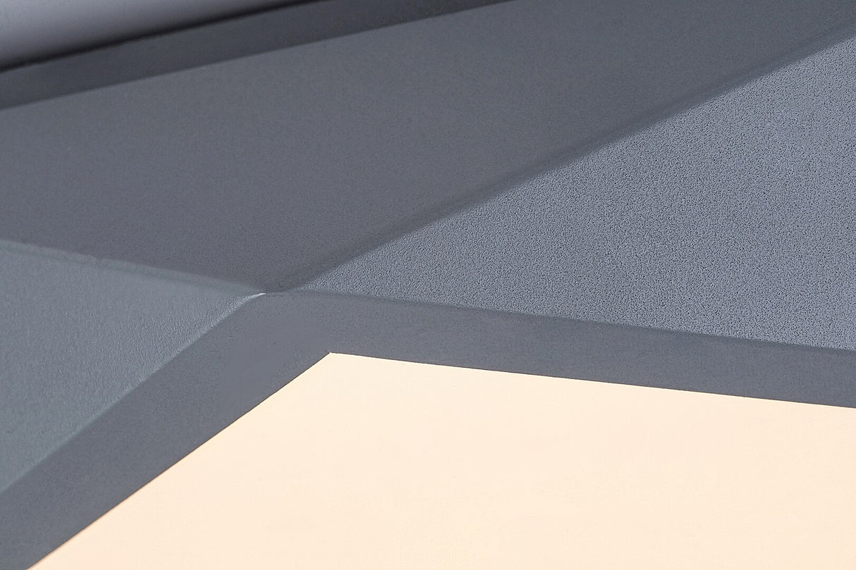 Plafoniera LED Raffa, gri, 30W, 1000lm, 3000K, IP20, Rabalux, 71251