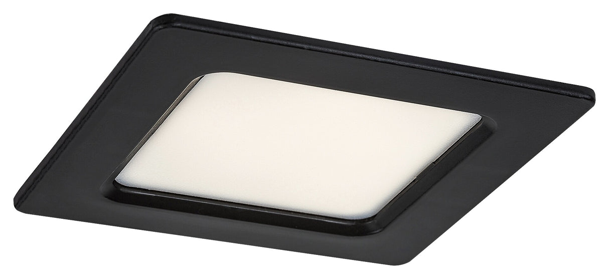 Spot LED incastrat Shaun2, negru, 3W, 220lm, 4000K, D.9cm, IP20, Rabalux, 71262