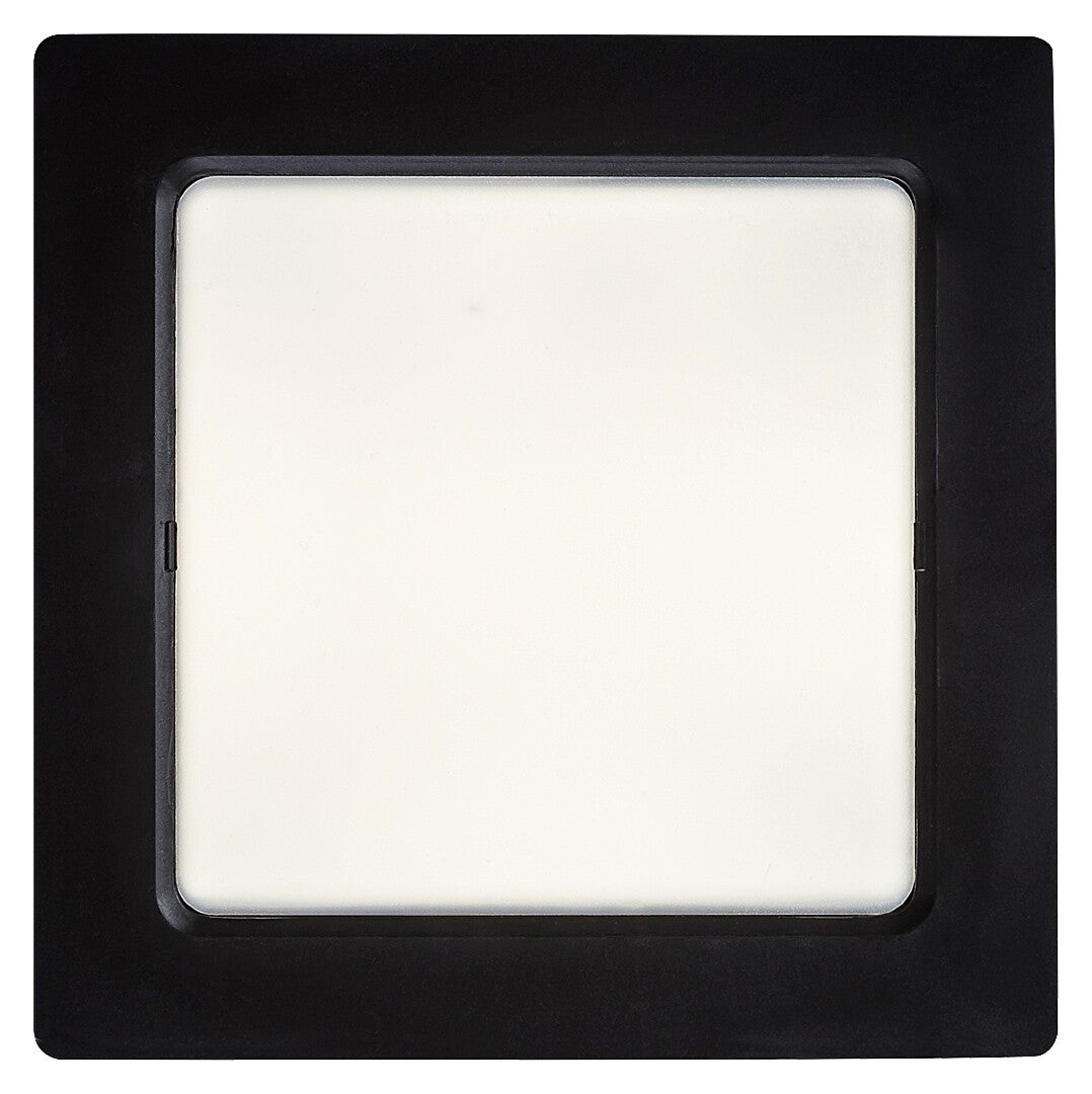 Spot LED incastrat Shaun2, negru, 12W, 810lm, 4000K, D.17cm, IP20, Rabalux, 71264