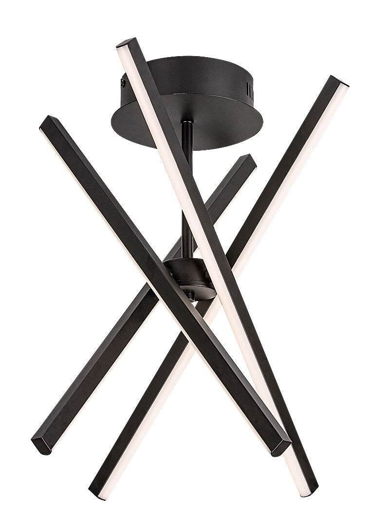 Plafoniera LED Matilde, negru, 30W, 1200lm, 4000K, IP20, Rabalux, 71270