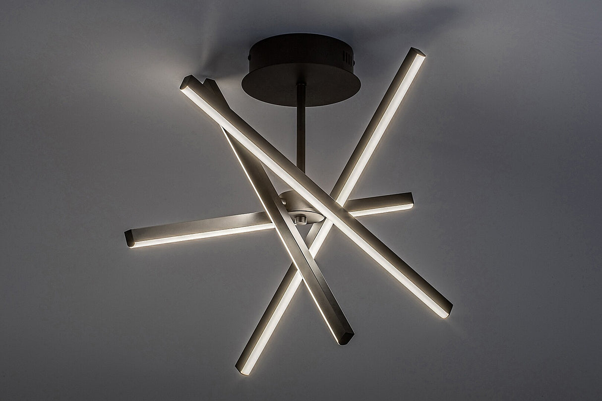 Plafoniera LED Matilde, negru, 30W, 1200lm, 4000K, IP20, Rabalux, 71270