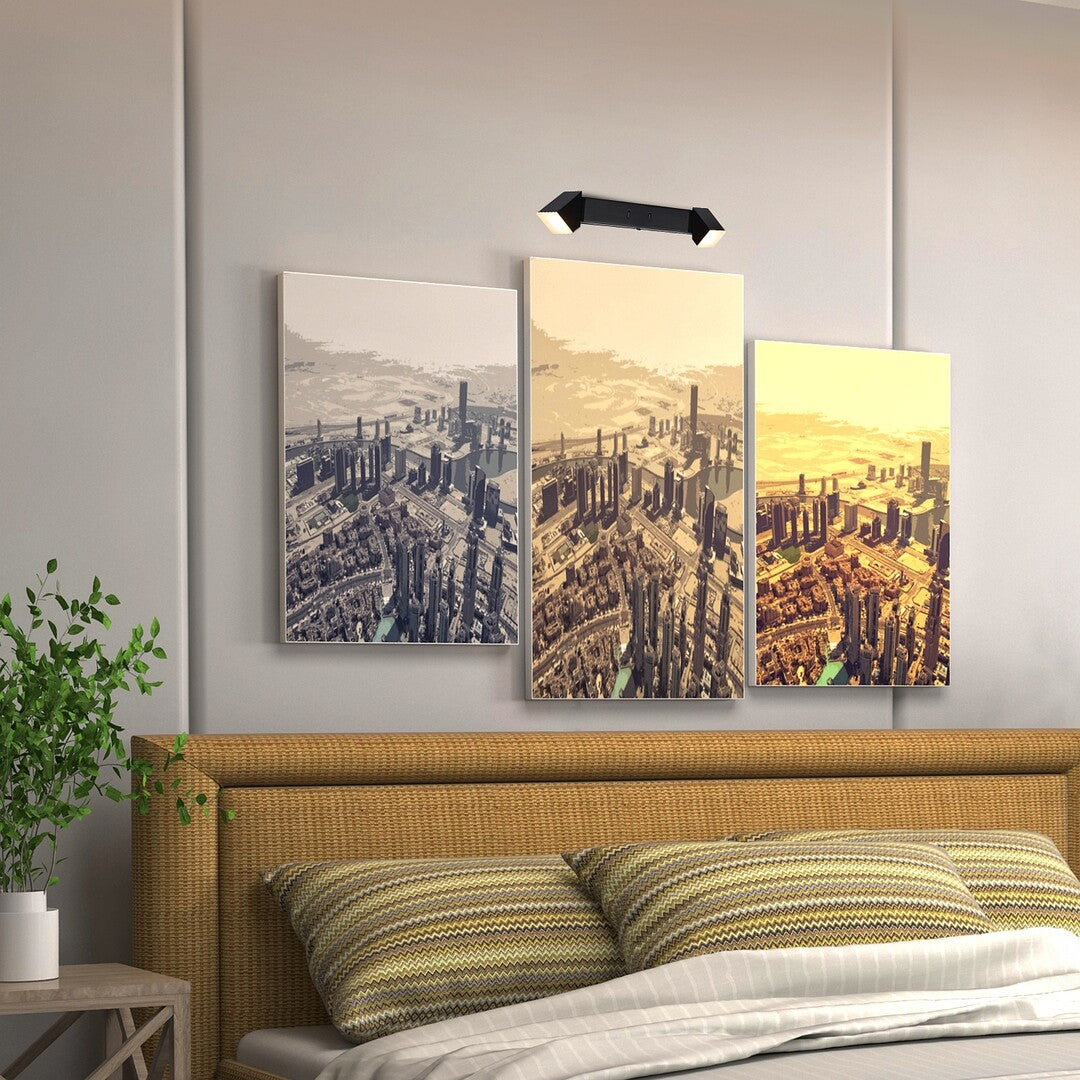 Aplica Kessy, negru, LED, 8W, 320 lumeni, 3000K ,Rabalux 71271