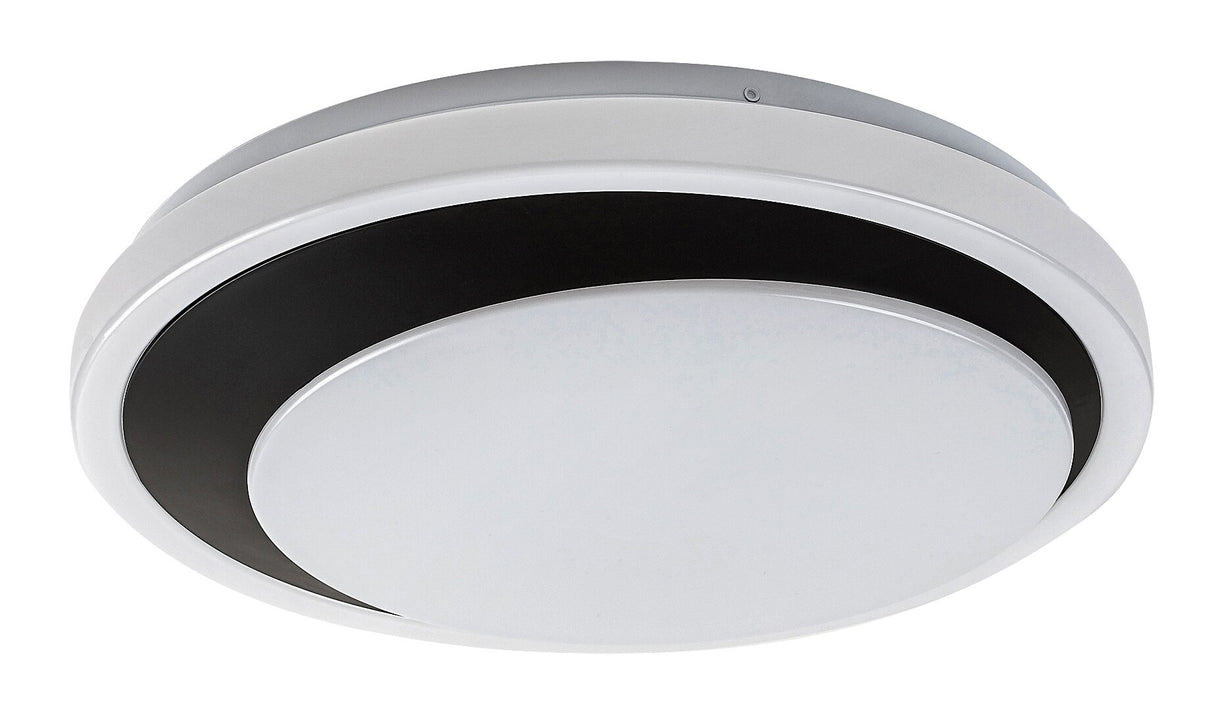 Plafoniera LED Barbora, negru, 24W, 2000lm, 4000K, IP20, Rabalux, 71273