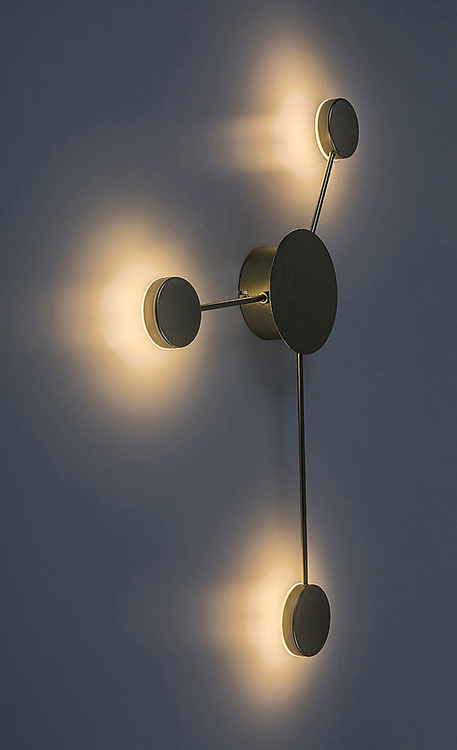 Aplica LED Amadeo, auriu, 10W, 1200lm, 3000K, IP20, Rabalux, 71275