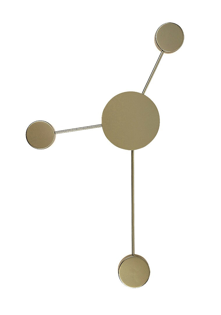 Aplica LED Amadeo, auriu, 10W, 1200lm, 3000K, IP20, Rabalux, 71275