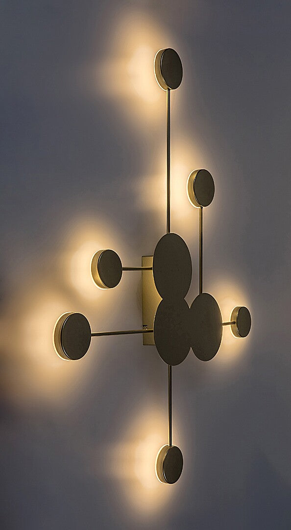 Aplica LED Amadeo, auriu, 21W, 2500lm, 3000K, IP20, Rabalux, 71276