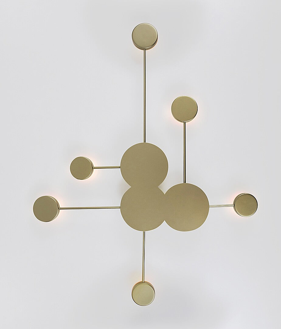 Aplica LED Amadeo, auriu, 21W, 2500lm, 3000K, IP20, Rabalux, 71276