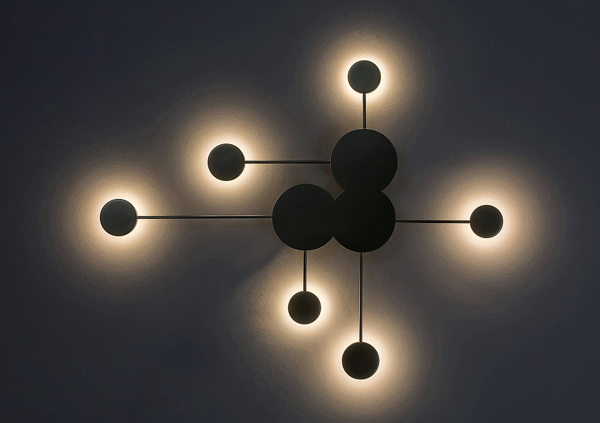 Aplica LED Amadeo, auriu, 21W, 2500lm, 3000K, IP20, Rabalux, 71276