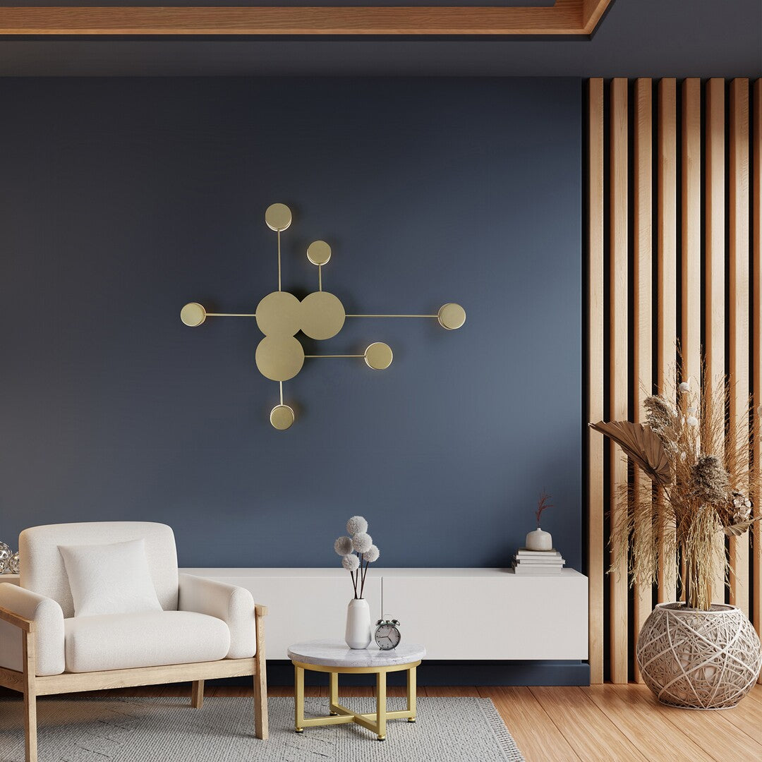 Aplica LED Amadeo, auriu, 21W, 2500lm, 3000K, IP20, Rabalux, 71276