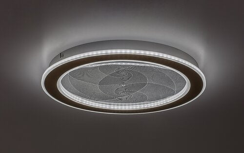 Plafoniera LED cu telecomanda Efrael, auriu mat, 24W, 1700lm, 3000K-6500K, D.40cm, IP20, Rabalux, 71281
