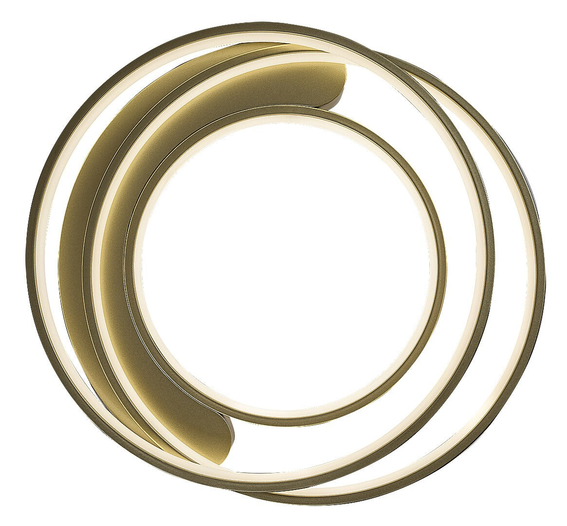 Plafoniera LED Holize, auriu, 50W, 3400lm, 4000K, IP20, Rabalux, 71288