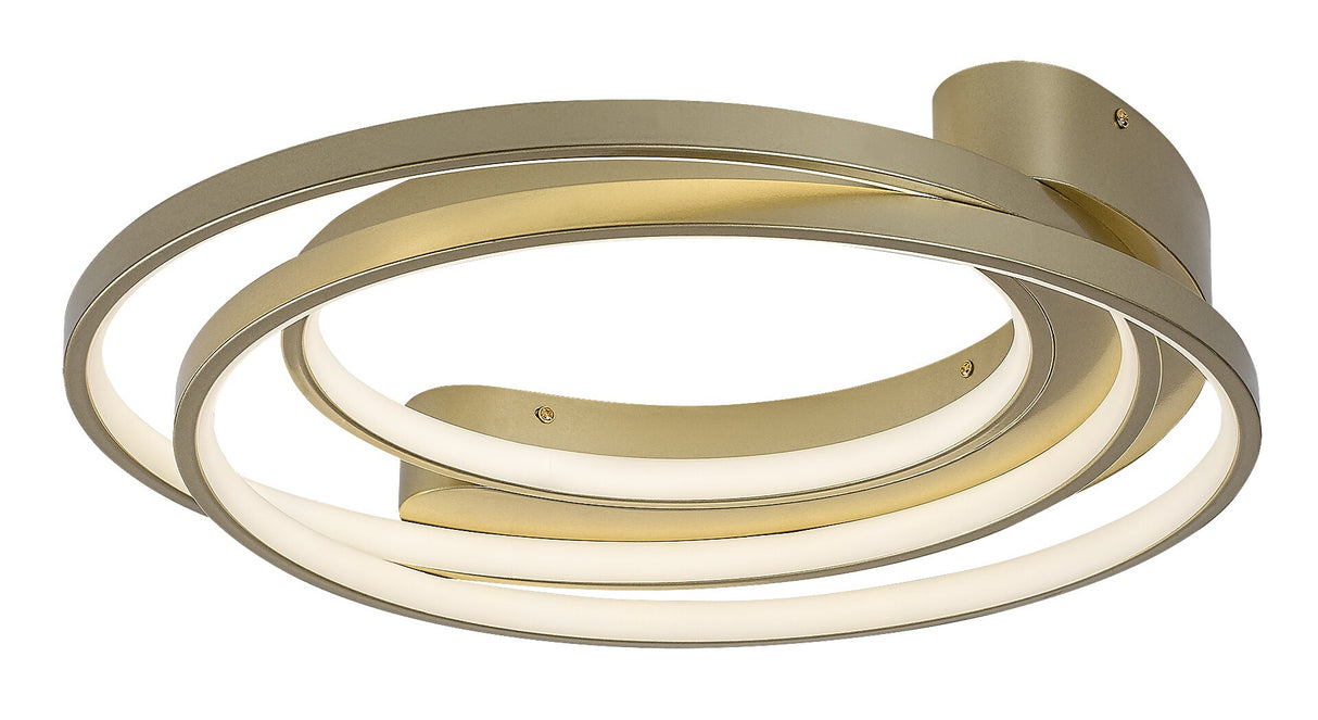 Plafoniera LED Holize, auriu, 50W, 3400lm, 4000K, IP20, Rabalux, 71288