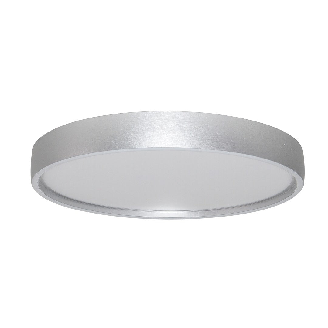 Plafoniera LED Dewson, aluminiu periat, 37W, 2480lm, 3000K, D.45cm, IP20, Rabalux, 71289