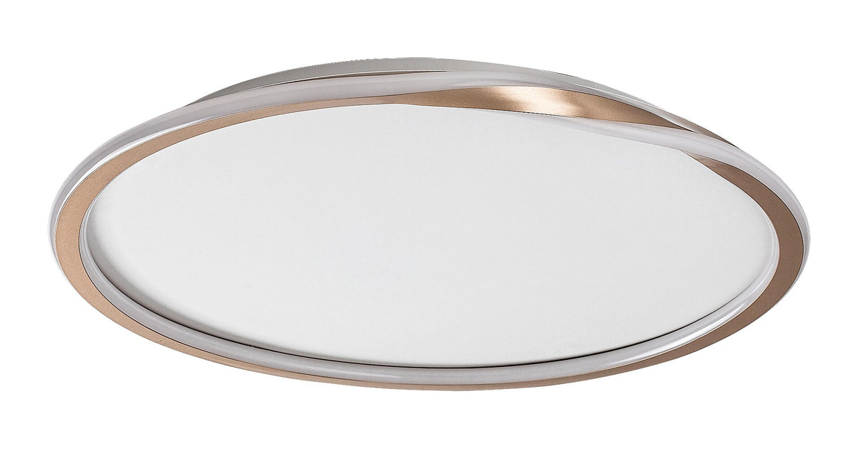 Plafoniera LED Mathiola, auriu, 40W, 2450lm, 3000K, D.56cm, IP20, Rabalux, 71291