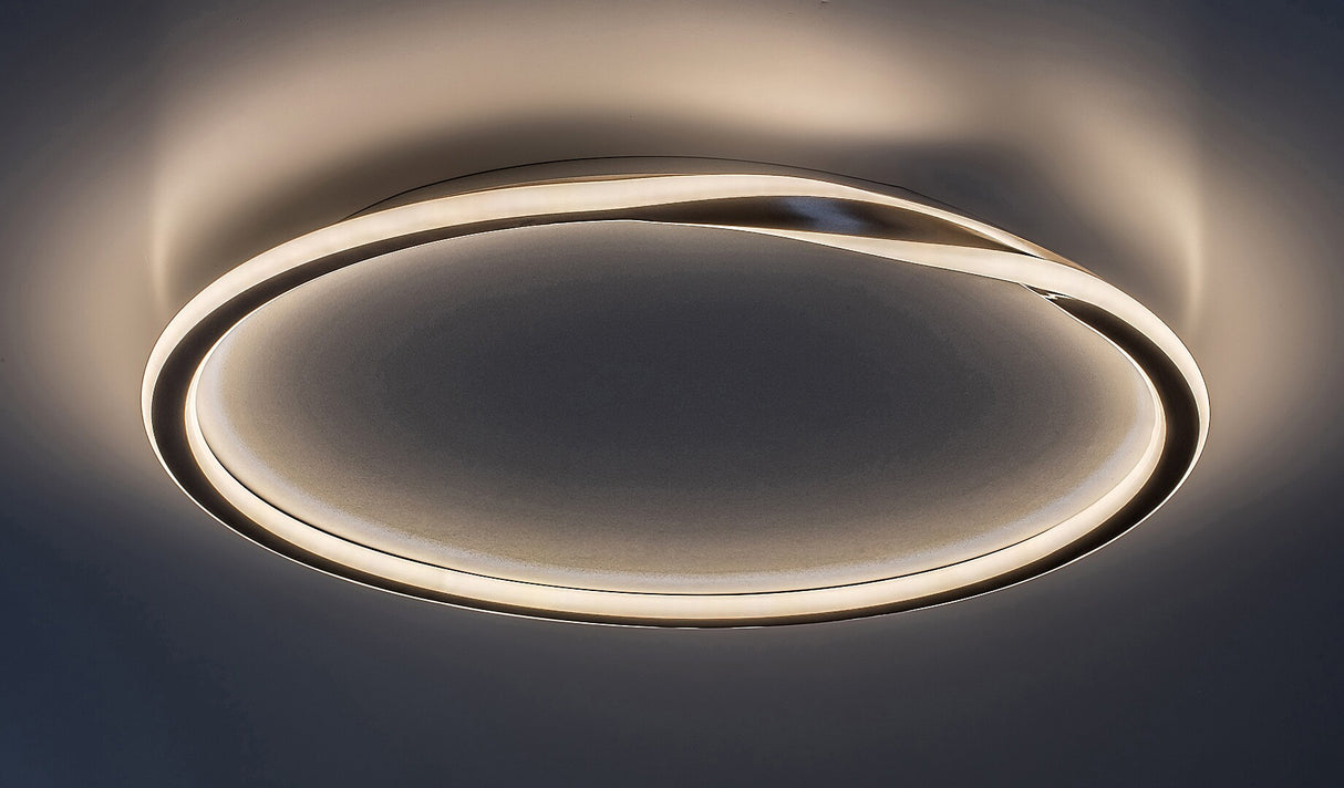 Plafoniera LED Mathiola, auriu, 40W, 2450lm, 3000K, D.56cm, IP20, Rabalux, 71291