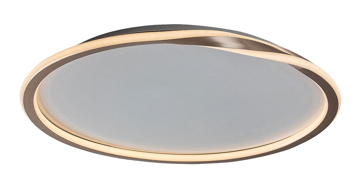 Plafoniera LED Mathiola, auriu, 40W, 2450lm, 3000K, D.56cm, IP20, Rabalux, 71291