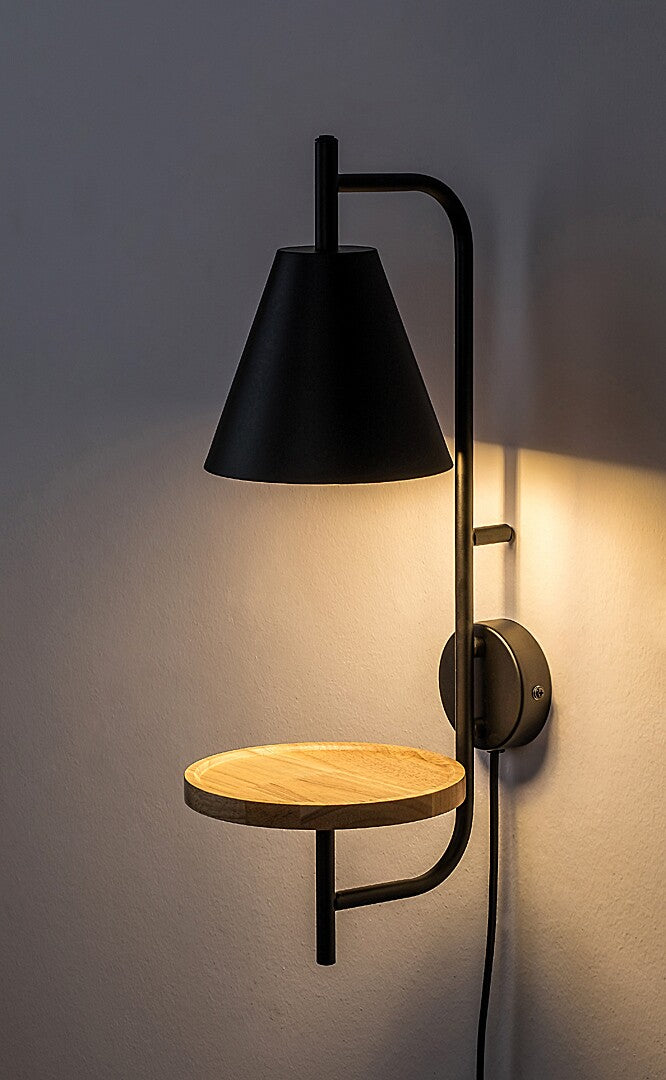 Aplica Azome, negru, 1xE27, H.50 cm, Rabalux 71293