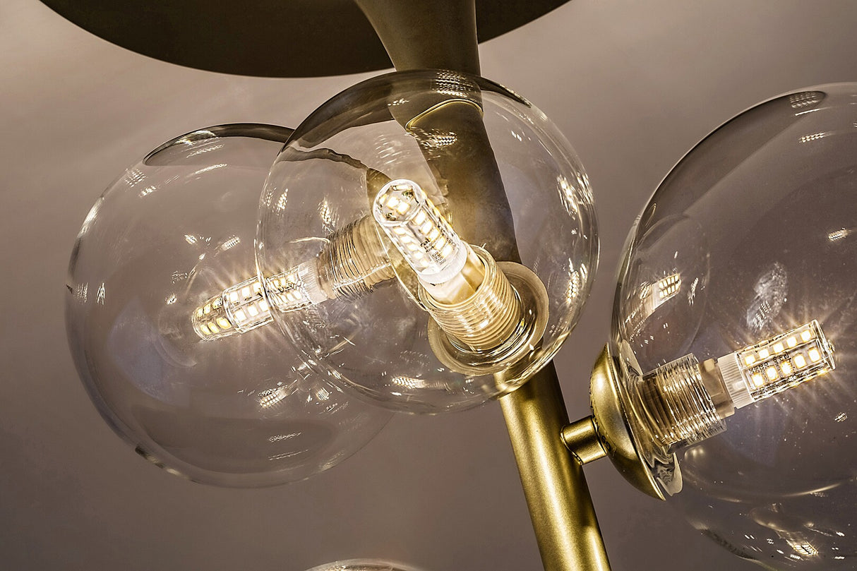 Plafoniera Aslov, auriu, 6xG9, IP20, Rabalux, 71298