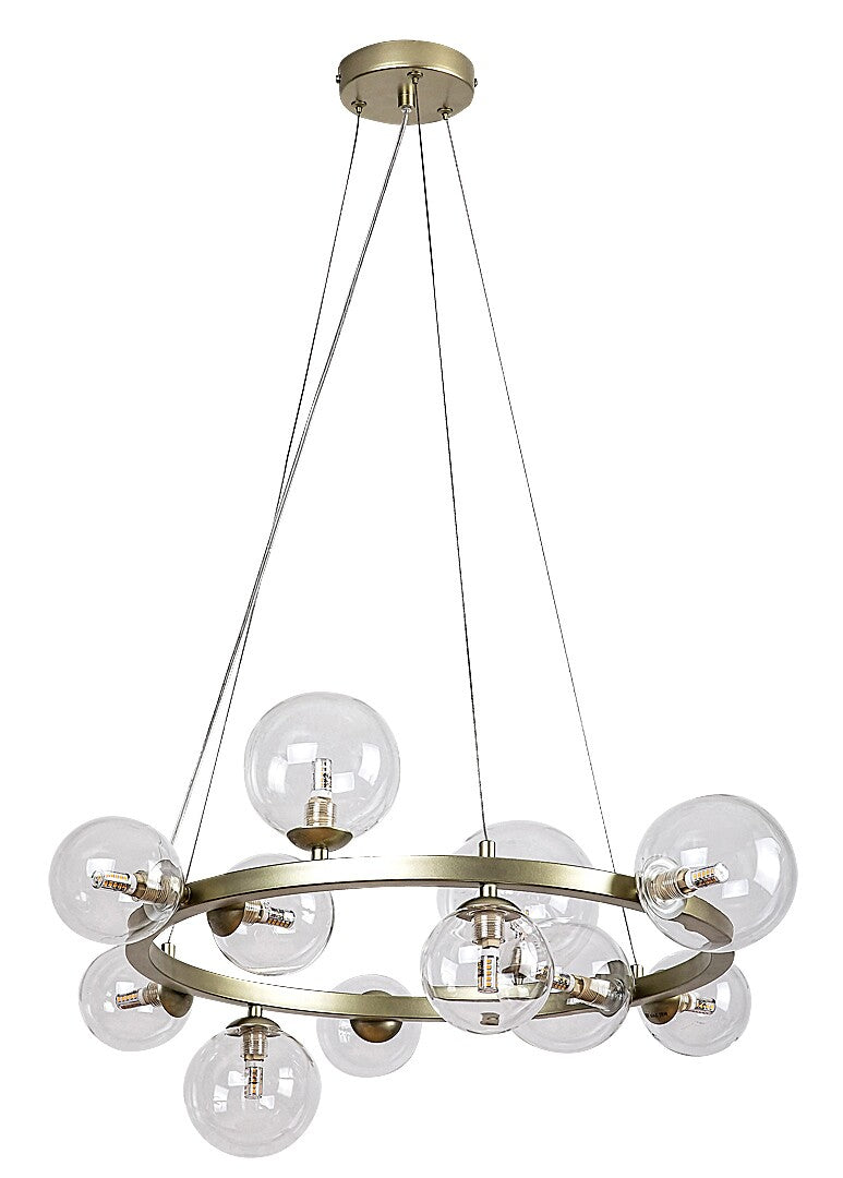 Lustra suspendata Aslov, auriu, 11xG9, IP20, Rabalux, 71300