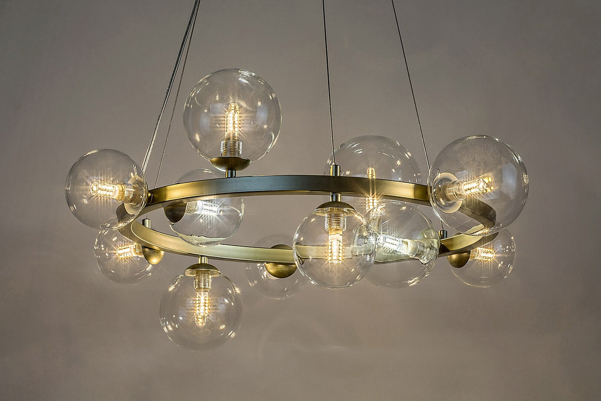 Lustra suspendata Aslov, auriu, 11xG9, IP20, Rabalux, 71300