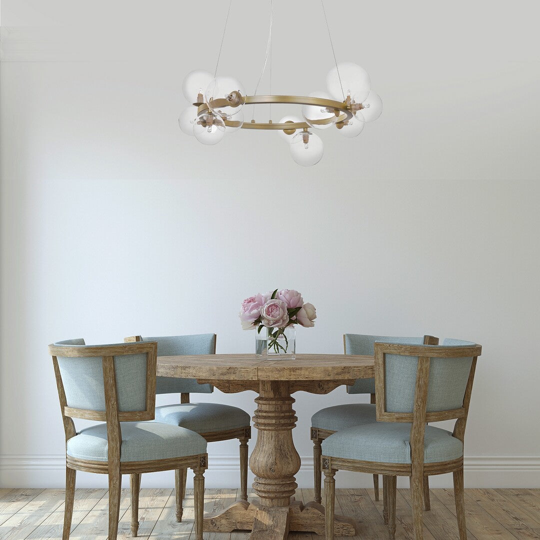 Lustra suspendata Aslov, auriu, 11xG9, IP20, Rabalux, 71300