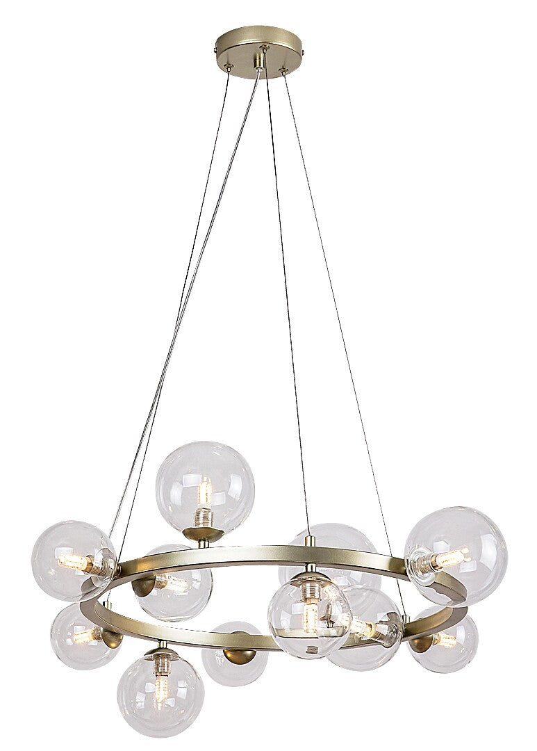 Lustra suspendata Aslov, auriu, 11xG9, IP20, Rabalux, 71300