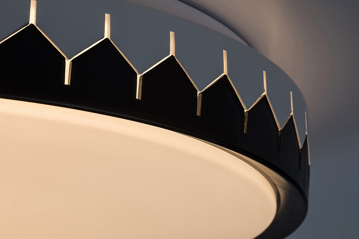 Plafoniera LED Malin, negru/ gri, 24W, 1500lm, 3000-6500K, IP20, Rabalux, 71303