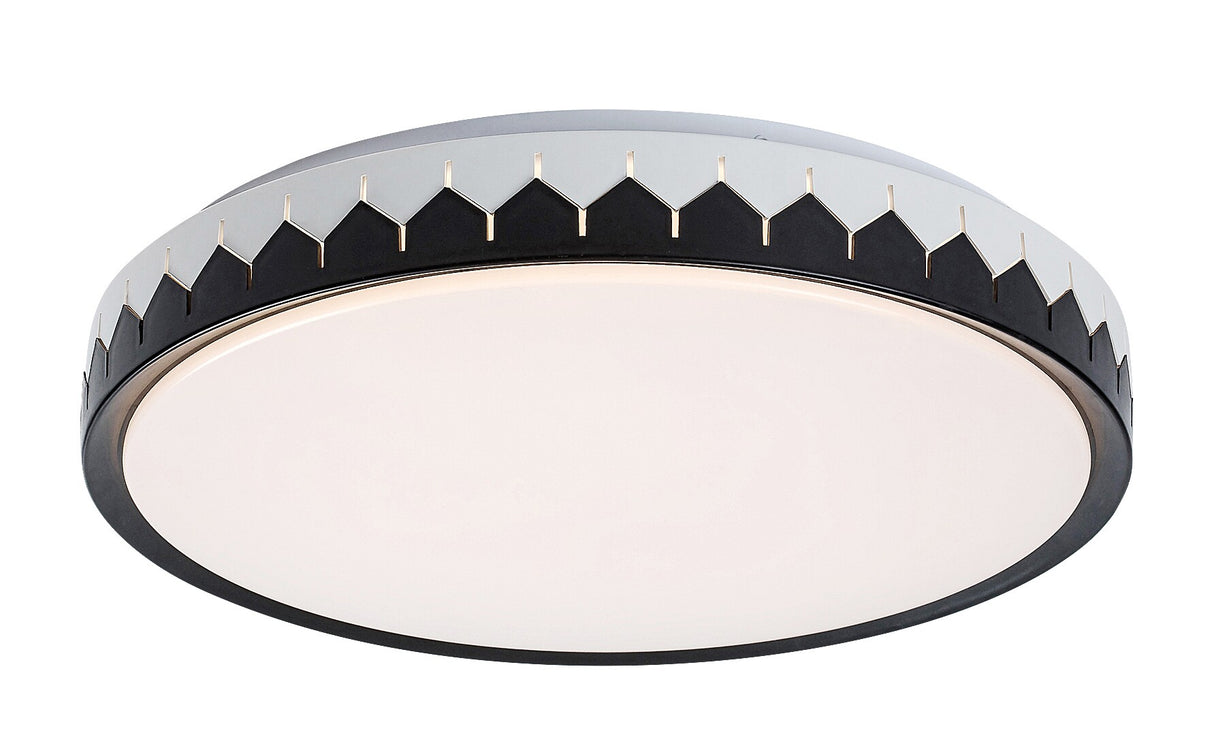 Plafoniera LED Malin, negru/ gri, 24W, 1500lm, 3000-6500K, IP20, Rabalux, 71303