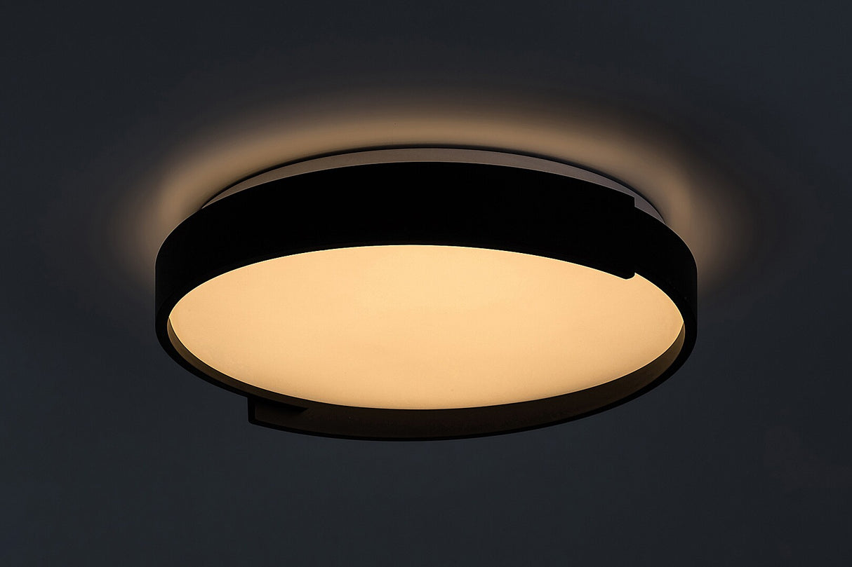 Plafoniera LED Laleh, negru, 24W, 1500lm, 3000-6500K, IP20, Rabalux, 506