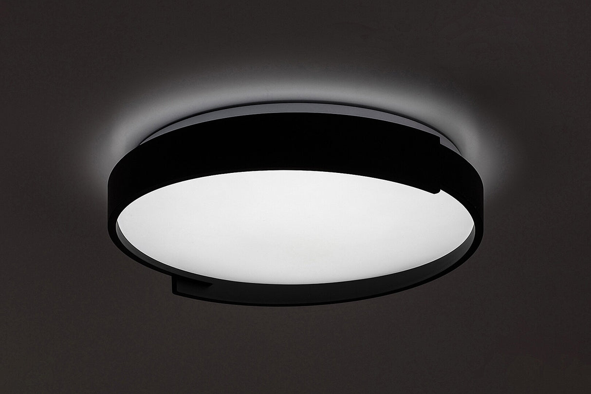 Plafoniera LED Laleh, negru, 24W, 1500lm, 3000-6500K, IP20, Rabalux, 506