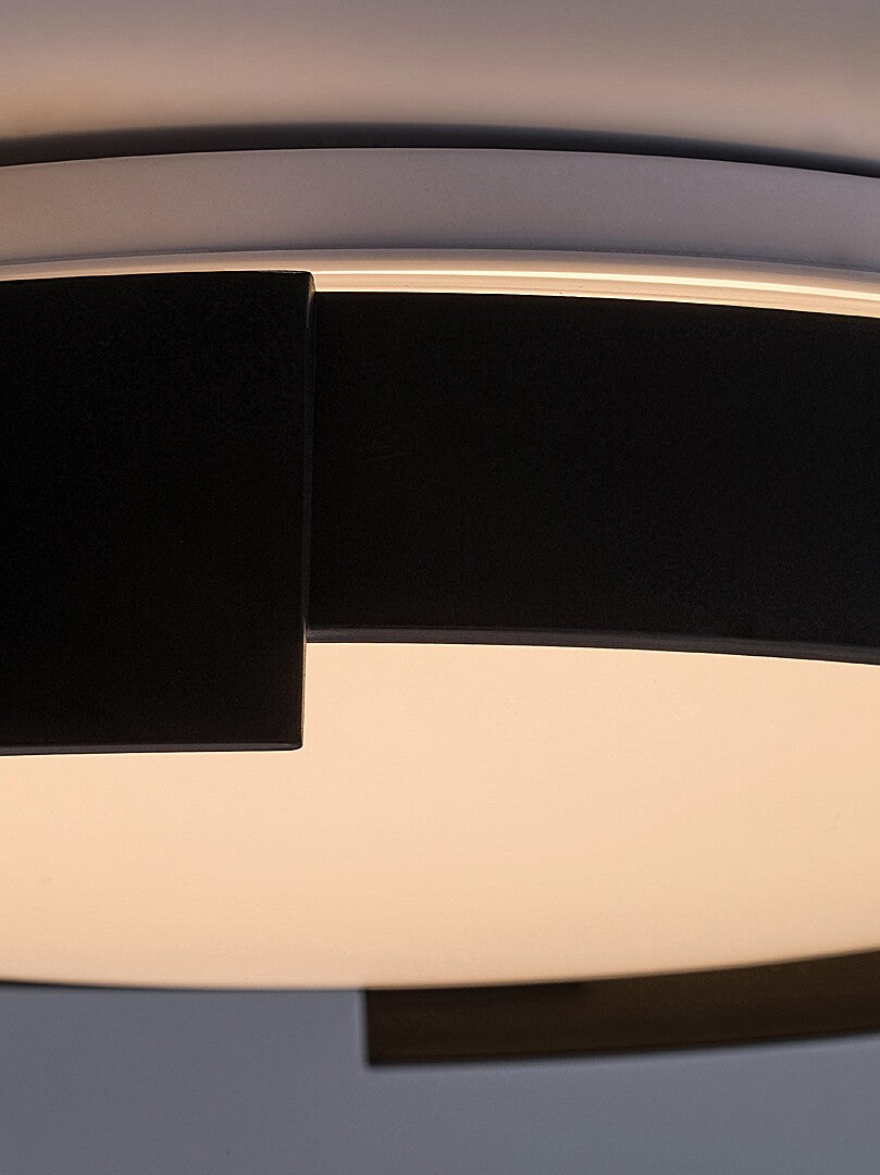 Plafoniera LED Laleh, negru, 24W, 1500lm, 3000-6500K, IP20, Rabalux, 506