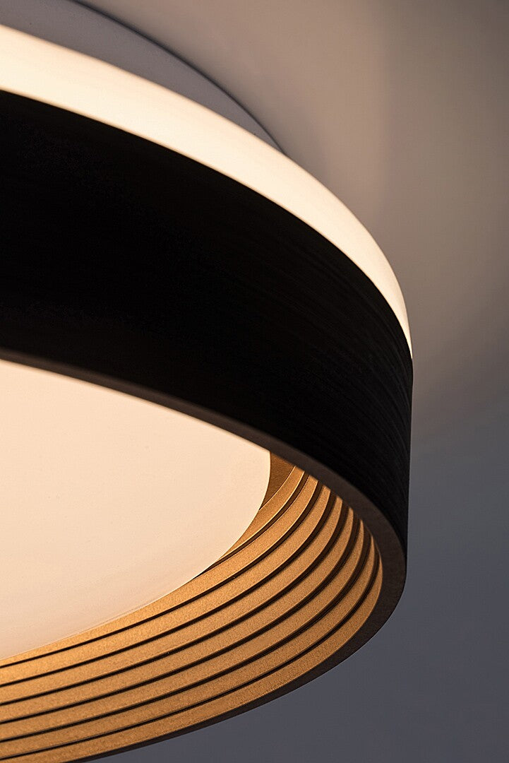 Plafoniera LED Ladan, maro/ auriu, 48W, 3000lm, 3000K-6500K, D.50cm, IP20, Rabalux, 71308