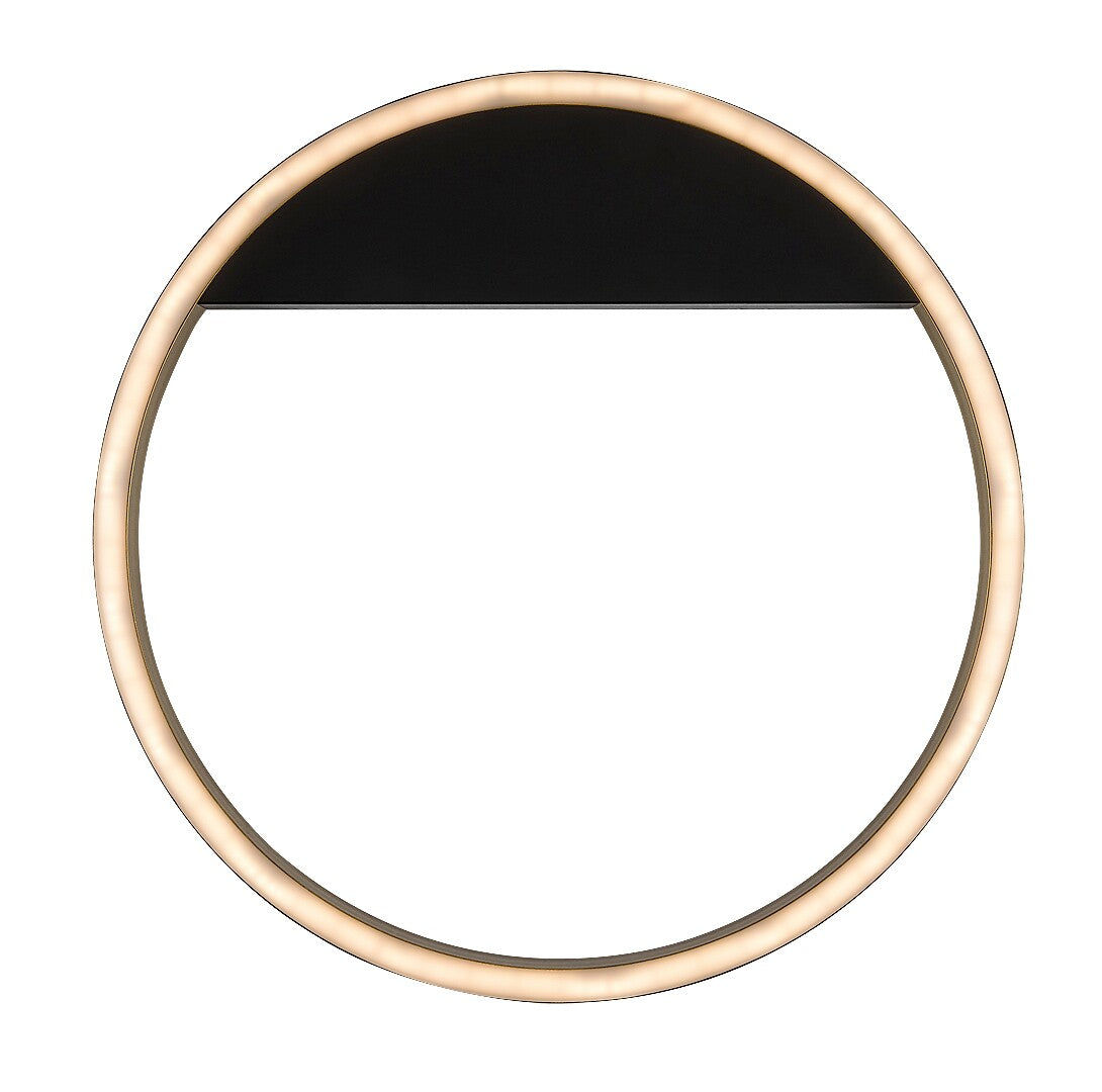 Plafoniera LED Thric, negru/ auriu, 20W, 1250lm, 3000K, IP20, Rabalux, 71309