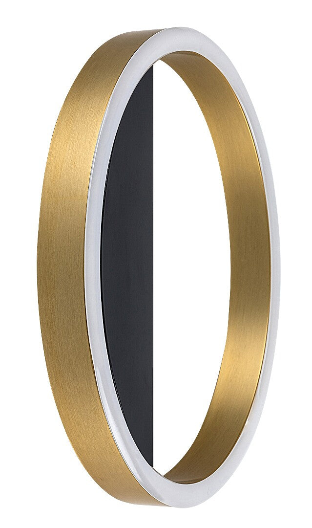 Aplica LED Thric, negru/ auriu, 15W, 960lm, 3000K, IP20, Rabalux, 71310